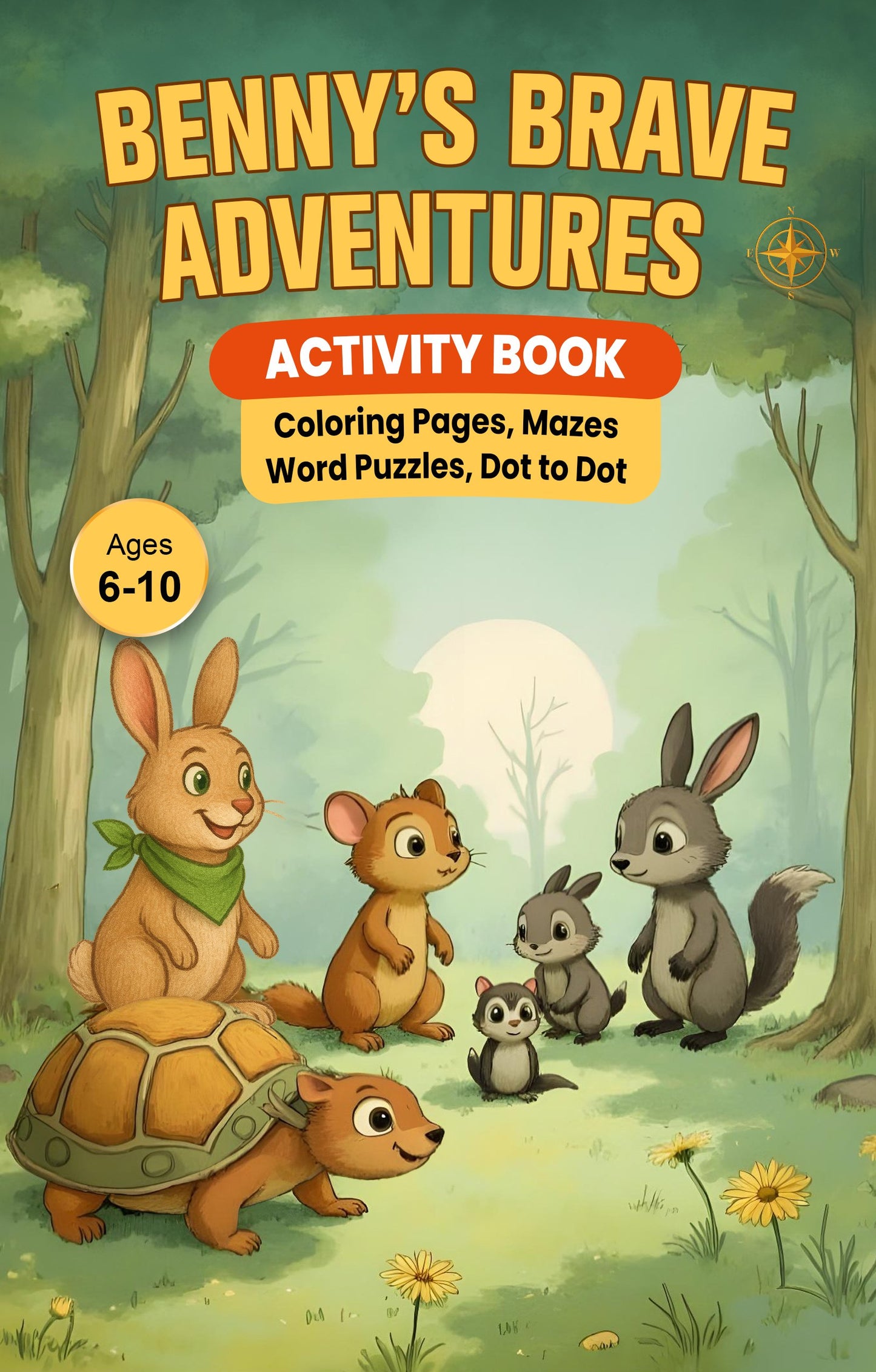 Benny's Brave Adventures Activity Book
