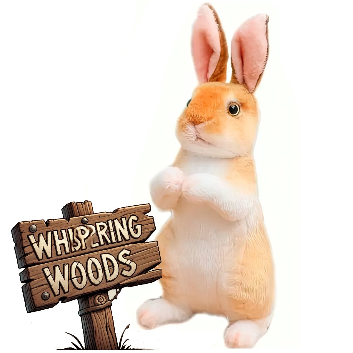 Whispering Woods Sign