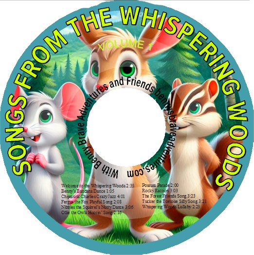 Sounds of the Whispering Woods CD Vol. 1